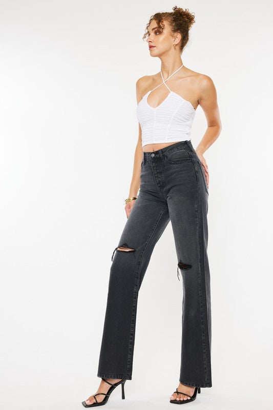 KAN CAN USA Ultra High Rise 90's Flare Jeans