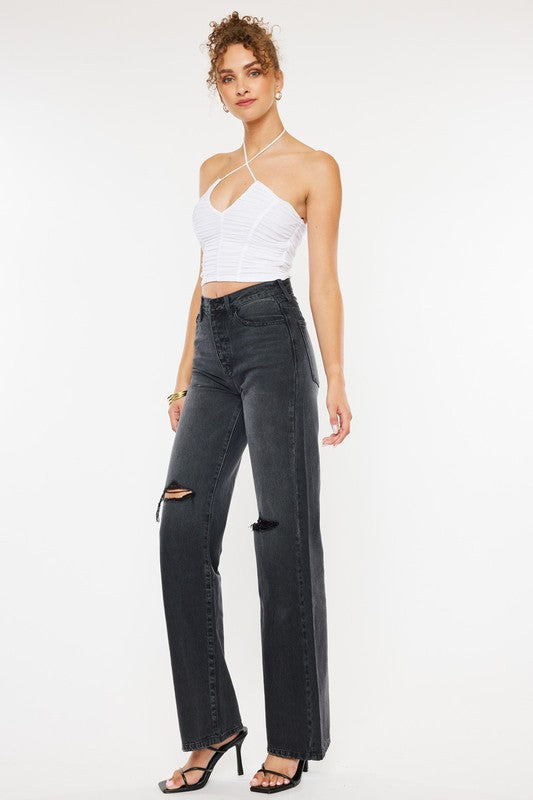 KAN CAN USA Ultra High Rise 90's Flare Jeans